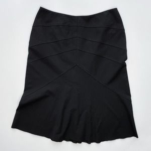 Nine West Black Midi Skirt